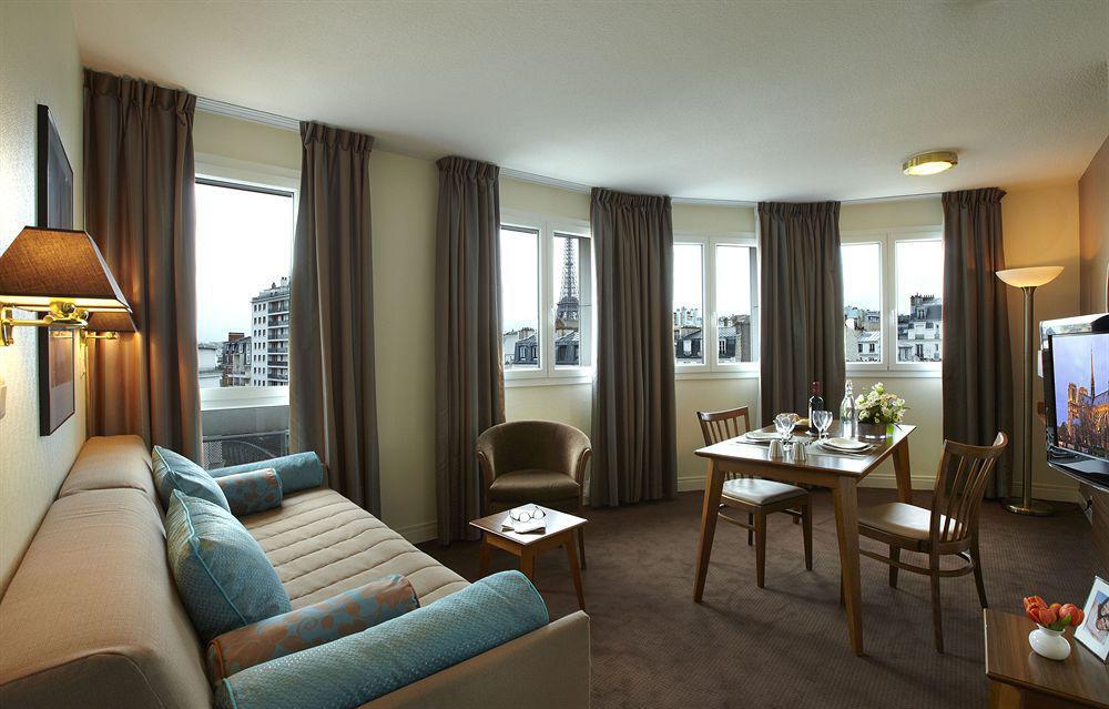 Citadines Tour Eiffel Paris Aparthotel Kamer foto