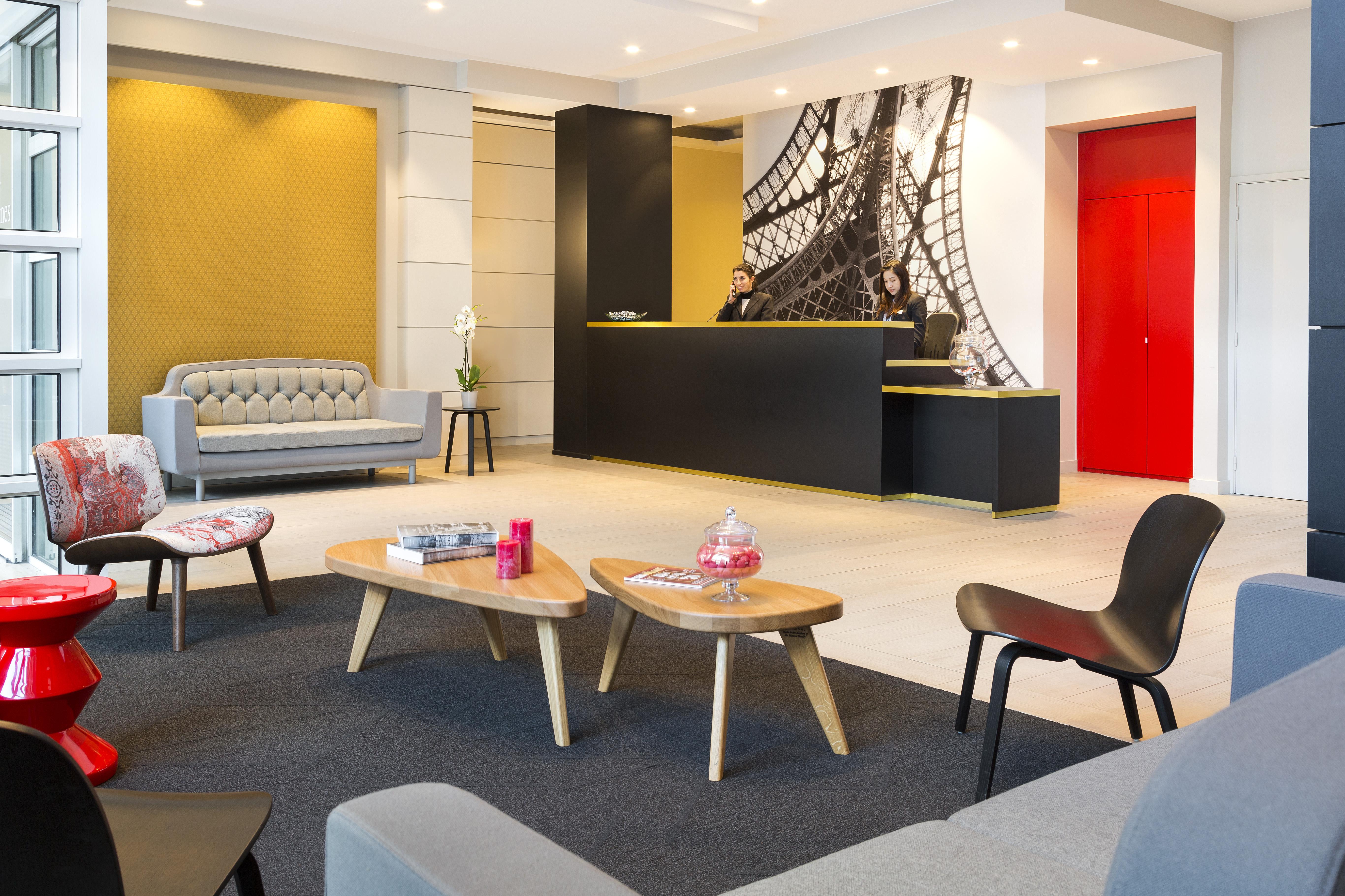 Citadines Tour Eiffel Paris Aparthotel Buitenkant foto