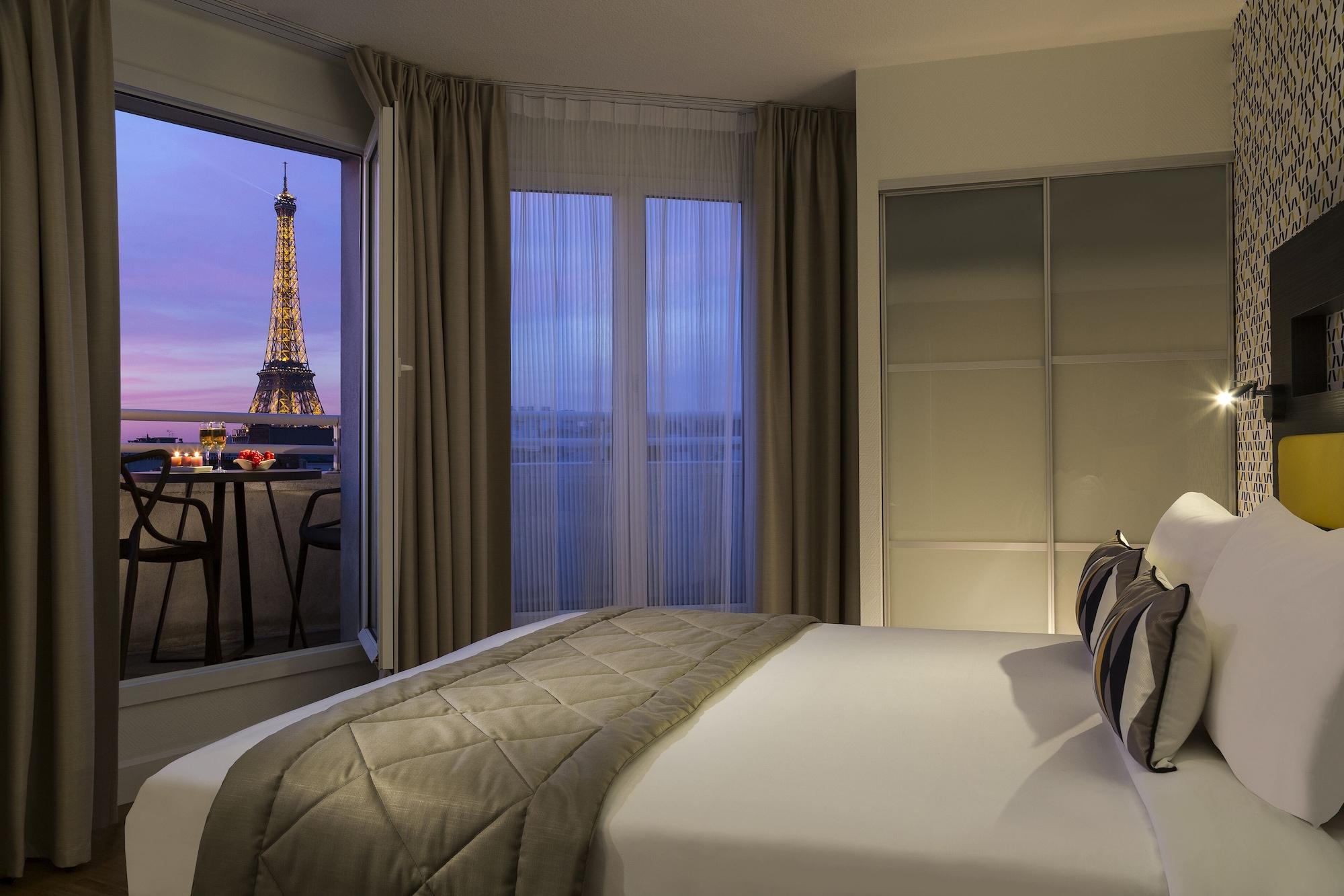 Citadines Tour Eiffel Paris Aparthotel Buitenkant foto