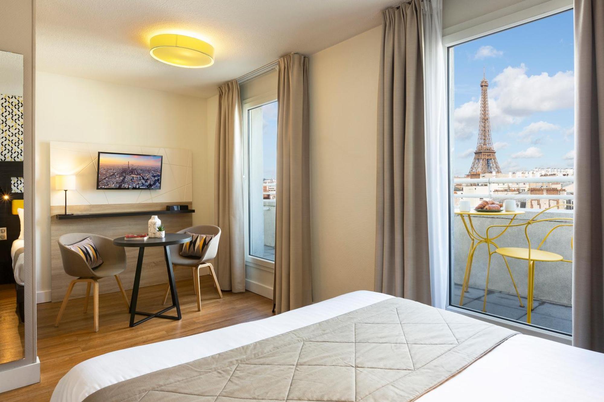 Citadines Tour Eiffel Paris Aparthotel Buitenkant foto