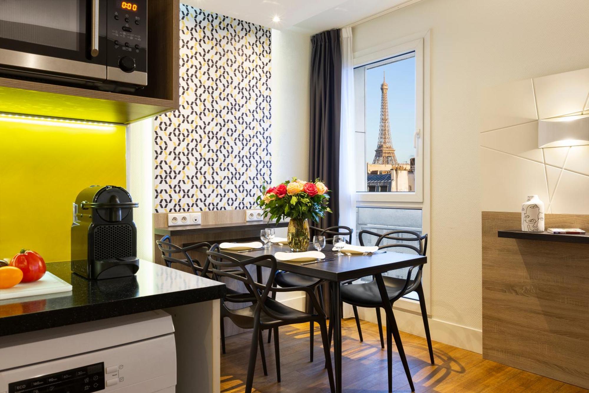 Citadines Tour Eiffel Paris Aparthotel Buitenkant foto