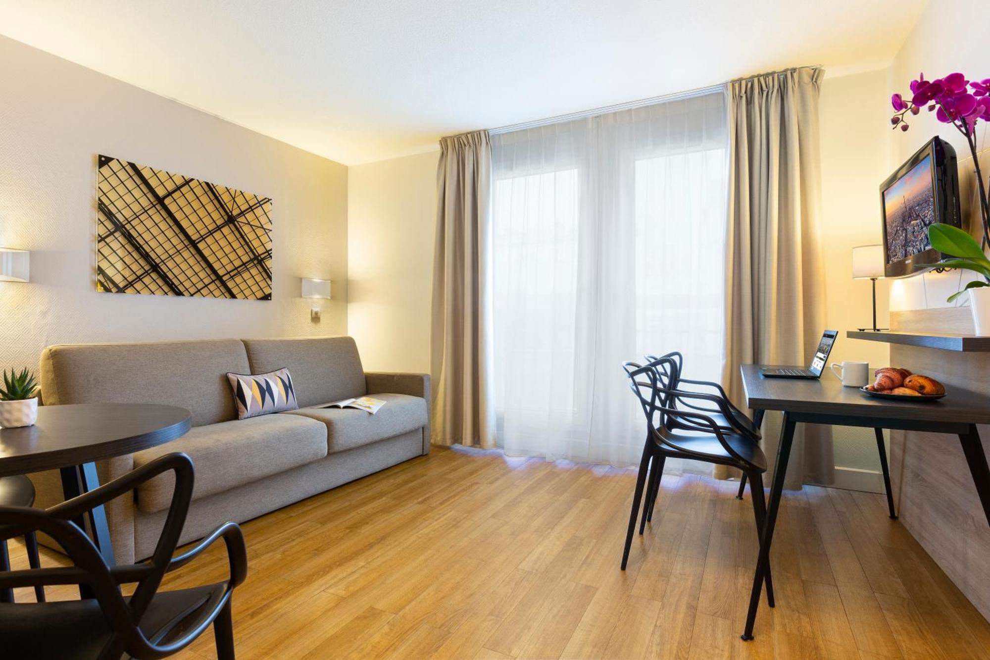 Citadines Tour Eiffel Paris Aparthotel Buitenkant foto